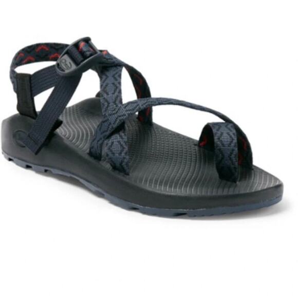 Chaco Men\'s Z2 Classic Stepped Navy Marine Geometric Adjustable Sandals Size 12 main image 11